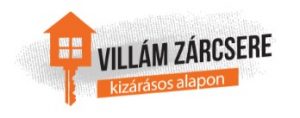 villám zárcsere logó