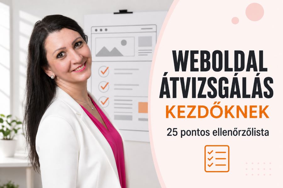 Weboldal átvizsgálás kezdőknek – 25 pontos ellenőrzőlista